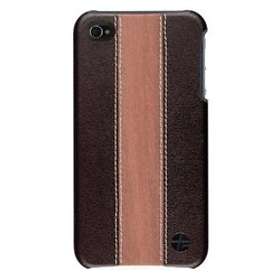 Trexta Snap On Wood & Leather for iPhone 4/4S