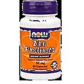 Now Foods Zinc Picolinate 50mg 60 Gélules