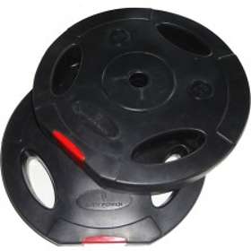Bodypower Standard Tri-Grip Vinyl Discs 2x10kg