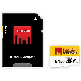 Strontium Nitro microSDXC Class 10 UHS-I U1 566x 64GB