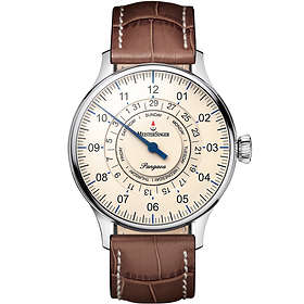 MeisterSinger Pangaea Day Date PDD903 Leather