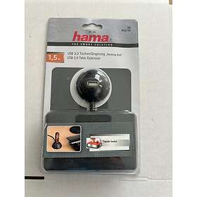 Hama Cradle USB A - USB A M-F 2.0 1.5m