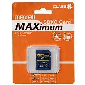 Maxell MAXimum microSDXC Class 10 64GB