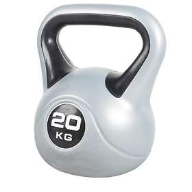 Gorilla Sports Contrast Vinyl Kettlebell 20kg