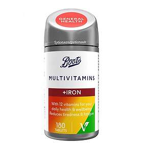 Boots Multivitamins with Iron 180 Tablets