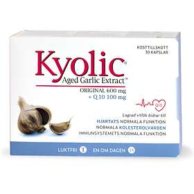 Kyolic Original 600mg + Q10 30 Kapsler