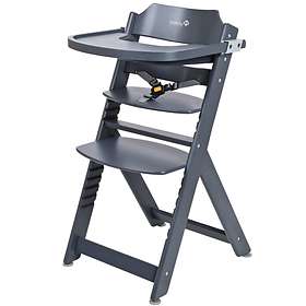 Deep Black Safety 1st Timba Wooden Highchair 