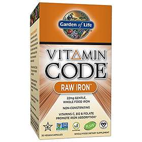Garden of Life Vitamin Code Raw Iron 30 Kapslar