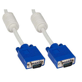 InLine Ferrite VGA - VGA (without pin 9) 3m