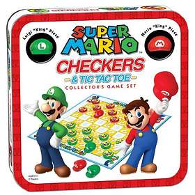 Super Mario Brothers: Checkers & Tic Tac Toe Collector's Game