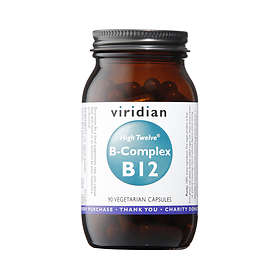 Viridian High Twelve Vitamin B12 with B-Complex 90 Capsules