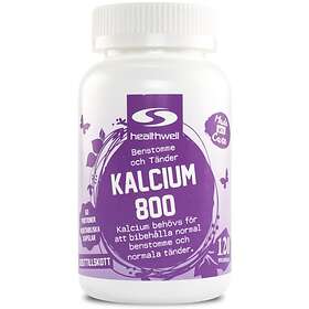Healthwell Kalcium 800 120 Kapslar