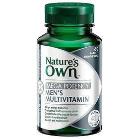 Nature's Own Mega Potency Men's Multivitamin 60 Tablets