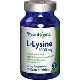 PhysioLogics L-Lysine 1000mg 60 Tabletter