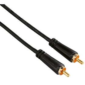 Hama 3 Stars Coax 1RCA - 1RCA 3m