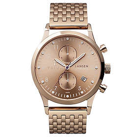 Triwa Rose Lansen Chrono Steel
