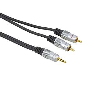 Hama High Quality 3.5mm - 2RCA 2m