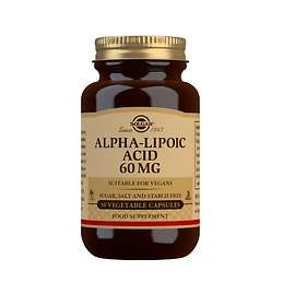 Solgar Alpha Lipoic Acid 60mg 30 Kapslar