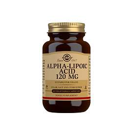Solgar Alpha Lipoic Acid 120mg Vegetable 60 Capsules