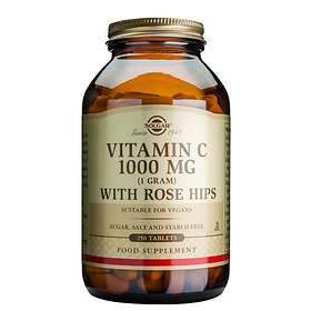 Solgar Vitamin C 1000mg with Rose Hips 250 Comprimés