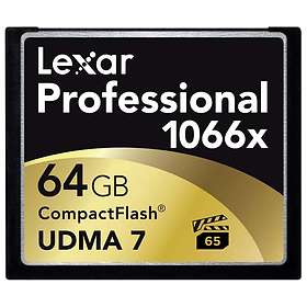 Lexar Professional Compact Flash 1066x 64Go