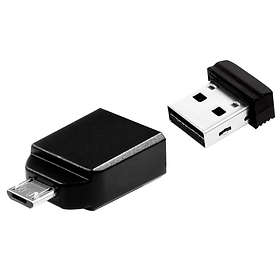 Verbatim USB Store-n-Go Nano + OTG Adapter 32GB