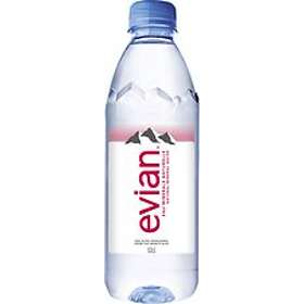 Evian Natural Mineral Water 0.5l 24-pack