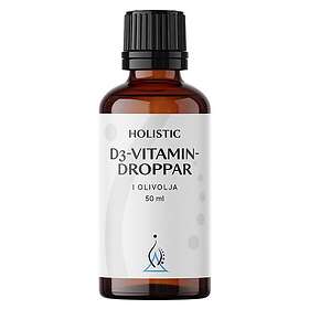 Holistic D3-vitamin Droppar i Olivolja 50ml