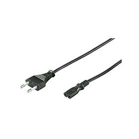 Câble d'alimentation BS-1363-1 mâle vers IEC-60320-C7 femelle 1,8 mètres