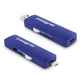 Integral USB 3.0 Slide OTG 64GB