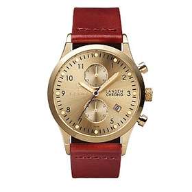 Triwa Gold Lansen Chrono Leather