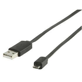 Valueline USB A - USB Micro-B 2.0 1m