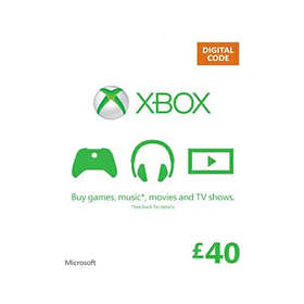 Microsoft Xbox Gift Card - 40 GBP