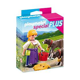 Playmobil specialPLUS 4778 Eleveuse avec Veaux