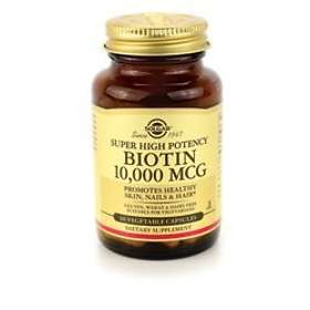 Solgar Biotin 10000mcg Vegetable 60 Capsules