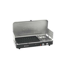 Outwell Chef Cooker 2-Burner Stove w/ Grill