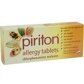 GSK GlaxoSmithKline Piriton 60 Tablets