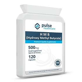 Pulse Healthcare HMB Hydroxy Methyl Butyrate 500mg 120 Capsules