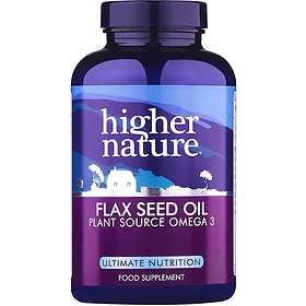 Higher Nature Organic Flax Seed Oil 1000mg 180 Kapslar