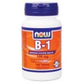 Now Foods B-1 100mg 100 Tablets