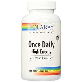Solaray Once Daily High Energy 180 Capsules