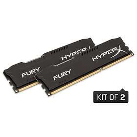 Kingston HyperX Fury Black DDR3 1600MHz 2x4GB (HX316C10FBK2/8)
