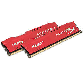 Kingston HyperX Fury Red DDR3 1600MHz 2x4Go (HX316C10FRK2/8)