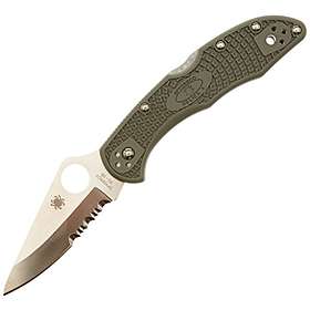 Spyderco Delica 4 LTWT Foliage Green ComboEdge