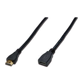 Assmann HDMI - HDMI Haute vitesse avec Ethernet M-F 2m