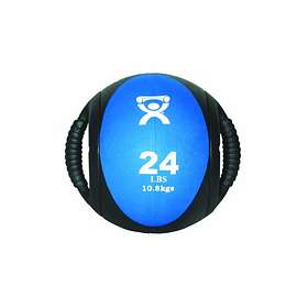 CanDo Dual Handle Medicinboll Blue 10,9Kg