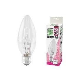 Lloytron Candle Halogen 630lm 2800K E27 42W (Dimmable)
