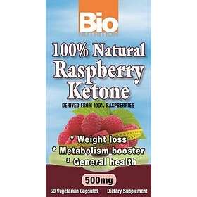 Bio Nutrition 100% Natural Raspberry Ketone 60 Kapslar