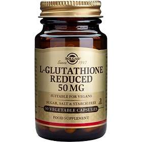 Solgar L-Glutathione Reduced 50mg 30 Capsules