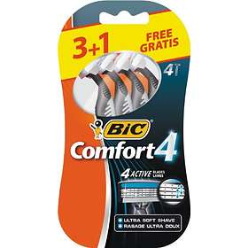 BIC Comfort 4 Disposable 4-pack